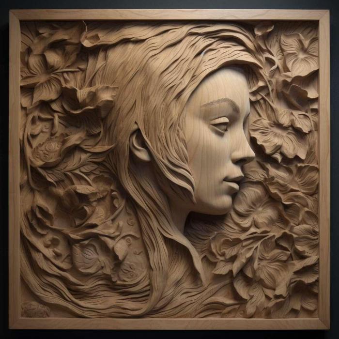 نموذج ثلاثي الأبعاد لآلة CNC 3D Art 